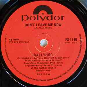 Ballyhoo  - Don't Leave Me Now / Get Up And Do It Again download mp3 flac
