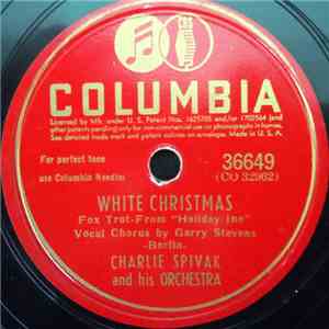 Charlie Spivak And His Orchestra - White Christmas / Yesterday's Gardenias download mp3 flac