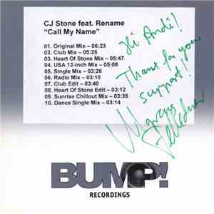 CJ Stone Feat. Rename - Call My Name download mp3 flac