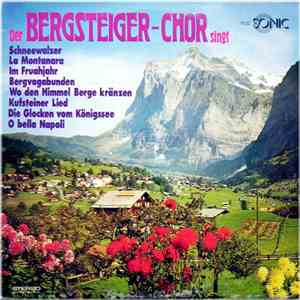 Der Bergsteiger-Chor - Der Bergsteiger-Chor Singt download free
