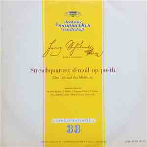 Franz Schubert, Amadeus-Quartett - Streichquartett D-moll Op. Posth. (Der Tod Und Das Mädchen) download mp3 flac