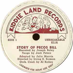 Joseph Boley - Jack Peters - Story Of Pecos Bill download free
