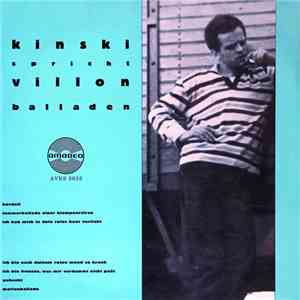 Kinski Spricht Villon - Balladen download mp3 flac