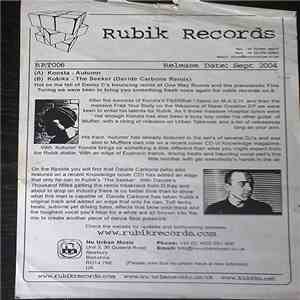 Konsta / Kubiks - Autumn / The Seeker (Davide Carbone Remix) download mp3 flac