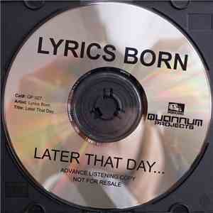 Lyrics Born - Later That Day... download free