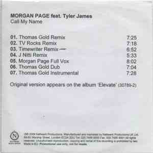Morgan Page Ft Tyler James  - Call My Name download mp3 flac