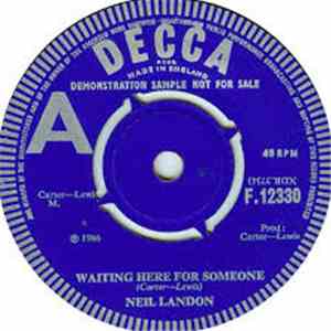 Neil Landon - Waiting Here For Someone download mp3 flac