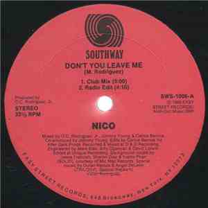 Nico  - Don't You Leave Me download mp3 flac