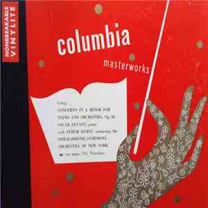 Oscar Levant, The Philharmonic-Symphony Orchestra Of New York, Efrem Kurtz - Grieg - Concerto In A Minor For Piano And Orchestra, Op. 16 download mp3 flac