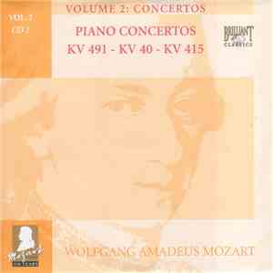 Wolfgang Amadeus Mozart - Piano Concertos KV 491 - KV 40 - KV 415 download mp3 flac